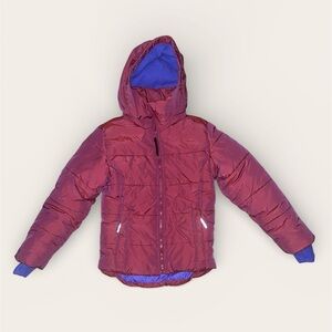 All in Motion Kids Puffer Jacket - Purple and Blue
